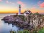 Imagem de Quebra-cabeça Ceaco Scenic Photography Portland Lighthouse 300 unidades