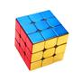 Imagem de Quebra-cabeça CuberSpeed Cyclone Boys Metallic 3x3 Speed Cube