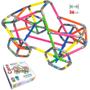 Imagem de Quebra-cabeça Edulig Puzzle 3D Carro - Peças e Conexões - NKB877HUX - Edulig