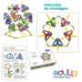 Imagem de Quebra-cabeça Edulig Puzzle 3D Satélite - 225 peças e conexões - 33M37KD4Z - Edulig