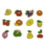Imagem de Quebra-Cabeça Encaixe Divertido Com Pinos Frutas