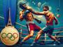 Imagem de Quebra-Cabeça Exclusivo Esportes Olimpicos Boxe 300 Peças Em
