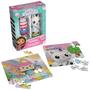 Imagem de Quebra-Cabeça Gabby's Dollhouse - Kit com 2 Puzzles de 48 Peças (4+)