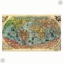 Imagem de Quebra Cabeça Game Office Mapa Mundi Com 2000 Peças 003235 - Toyster