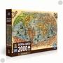 Imagem de Quebra Cabeça Game Office Mapa Mundi Com 2000 Peças 003235 - Toyster