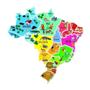 Imagem de Quebra Cabeça Gigante Mapa Do Brasil e Estados Toia - 12179