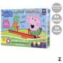 Imagem de Quebra Cabeça Grande Peppa Pig Mr Dino E George Pig 24 Pcs