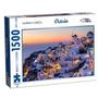 Imagem de Quebra Cabeça Grécia Sunset 1500 Peças Puzzle Grande Premium