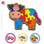 Imagem de Quebra cabeça Infantil de madeira - Vaca Brinquedo Educativo