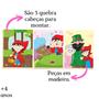 Imagem de Quebra Cabeça Infantil Progressivo Chapeuzinho Vermelho- Nig