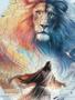 Imagem de Quebra-Cabeça Jesus Cristo E O Leão De Judá 70 Peças Em Mdf