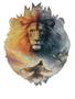 Imagem de Quebra-cabeça Jesus Cristo e o Leão de Judá 70 peças em mdf
