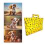 Imagem de Quebra Cabeça Kit Com 3 Modelos Cachorros - Vol 7
