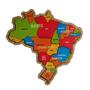 Imagem de Quebra Cabeça Mapa do Brasil P em MDF 2,5mm