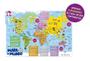 Imagem de Quebra-Cabeça - Mapa do Mundo - 200 Peças - Toyster