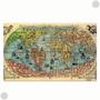 Imagem de Quebra Cabeça Mapa Mundi 2000 Peças 003235 - Toyster