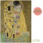 Imagem de Quebra Cabeça Metalizado 1000 peças O Beijo Gustav Klimt 3038 Toyster