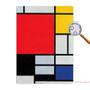 Imagem de Quebra Cabeça Piet Mondrian 500 Peças Toyster