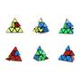 Imagem de Quebra-Cabeça Pirâmide Triangular Speed Cube AMAZA 3x3 Preto