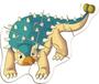 Imagem de Quebra Cabeça Progressivo Dinossauros 20 Peças Brincadeira de Criança