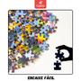 Imagem de Quebra Cabeça Puzzle Pintura Borboleta e Flores 1000 Peças CBS0007 - Castela
