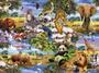 Imagem de Quebra-cabeça Puzzle Reunião de Animais de 300 peças em MDF
