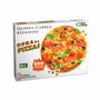 Imagem de Quebra-Cabeça Redondo Formato de Pizza Brinquedo C/ 500 Pçs