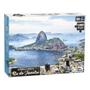 Imagem de Quebra Cabeça Rio de Janeiro Pão de Açucar Brasil 1000 Peças Pais e Filhos 790702