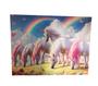 Imagem de Quebra-cabeça Unicórnios e Arco Iris de 40 peças em Mdf
