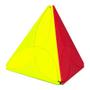 Imagem de Quebra-Cabeça Wilking Clover Pyramid - Cubo Mágico Tetraedro de 3 Folhas