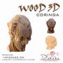 Imagem de Quebra Cabeças 3D Coringa Busto Mdf 3Mm Natural - Darama