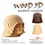 Imagem de Quebra Cabeças 3D Darth Vader Decoração Ornamento Enfeite