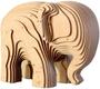Imagem de Quebra Cabeças 3D Elefante Decoração Ornamento Enfeite