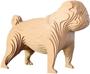 Imagem de Quebra Cabeças 3D Pug Decoração Ornamento Enfeite