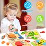 Imagem de Quebra-cabeças de madeira para crianças pequenas  Brinquedo Montessori de 1 a 3 anos  Pacote com 6