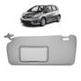 Imagem de Quebra Sol Cinza com Espelho Honda Fit 2003 a 2008 Lado Esquerdo Newtec Nt2511hd