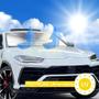 Imagem de Quebra Sol Parabrisa Carro Protetor Solar  Guarda Chuva UV Tapa Painel Proteção Automotivo Veicular Retrátil Dobrável