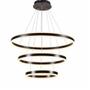 Imagem de Querolustre Pendente Dcd03019 3 Aneis 226w 3000k Preto