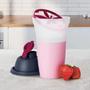 Imagem de Quick Shake 500 ml Rosa e Preto Tupperware