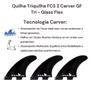 Imagem de Quilha Triquilha FCS 2 Carver GF Glass Flex Surf Performance