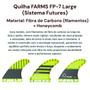 Imagem de Quilhas Farms FP 7 Large Honeycomb Carbon Sistema Futures