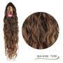 Imagem de Rabo de Cavalo Cacheado Solto Cabelo Bio Fibra Modelo Maiane 70 cm Fibra Futura Ser Mulher Loose Wave 140 Gramas