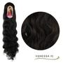Imagem de Rabo de Cavalo Ondulado Vanessa Cabelo Bio Vegetal Modelo Body Wave Fibra Futura Ser Mulher 70 cm
