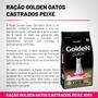 Imagem de Ração Golden Gatos Castrados Adultos Sabor Peixe 10kg