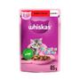 Imagem de Ração para Gato Whiskas Filhote Sachê Carnes 85g - Embalagem com 20 Unidades