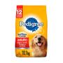 Imagem de Ração Pedigree para Cães Adultos de Porte Médio e Grande Sabor Carne, Frango e Cereais - 10,1Kg