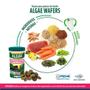 Imagem de Ração Peixe Fundo Herbívoros Prodac Algae Wafers 100G Kit