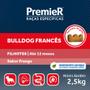 Imagem de Ração Premier para Cães Filhotes Raças Específicas Bulldog Francês Sabor Frango 2,5kg