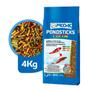 Imagem de Ração Prodac Pondsticks Color 4Kg Carpas E Peixe De Lago