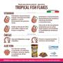 Imagem de Ração Prodac Tropical Fish Flakes 50g peixes água doce